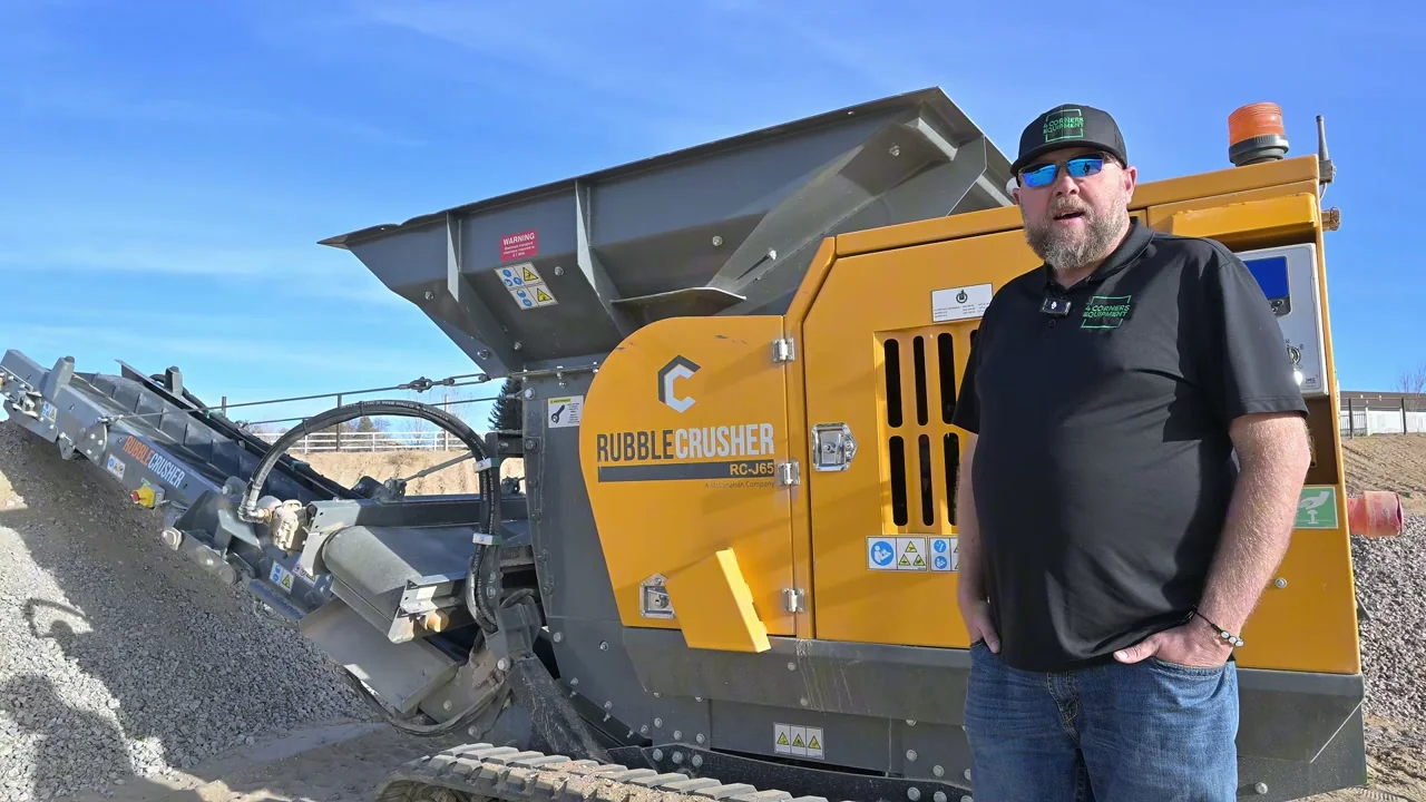RubbleCrusher RC-J65 operation and performance educational overview