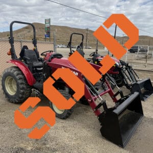 Yanmar tractor marked as sold.
