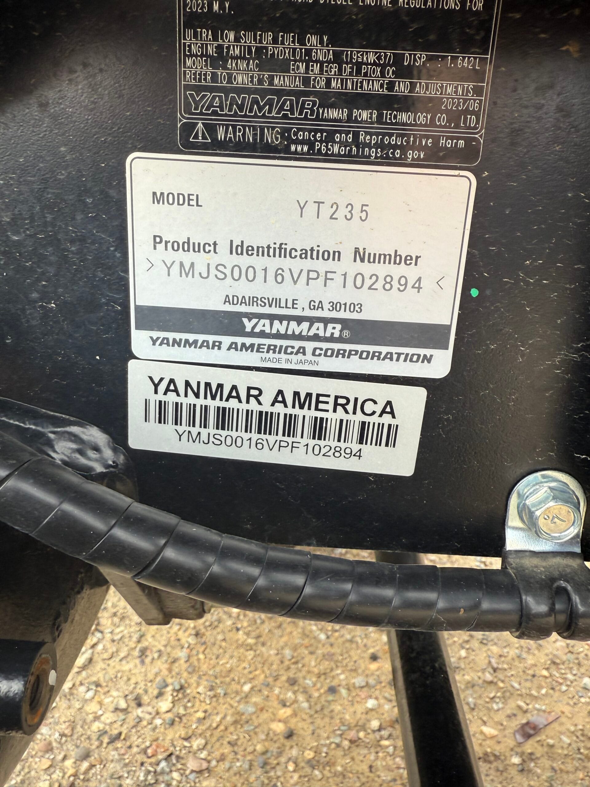 Yanmar YT235 - Image 12