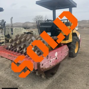 1999-dynapac-ca152 roller with sold banner overlaying it diagonally.