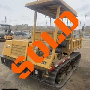2018-morooka-mst-600vd tracked hauler with sold banner overlaying it diagonally.