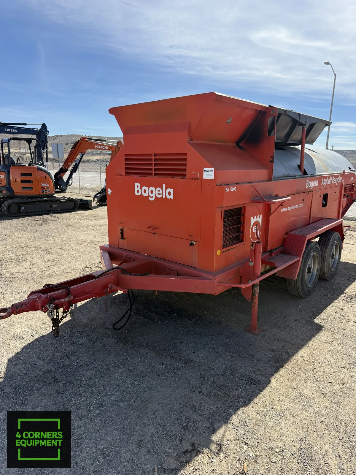 2002 Bagela BA 10,000 asphalt recycler
