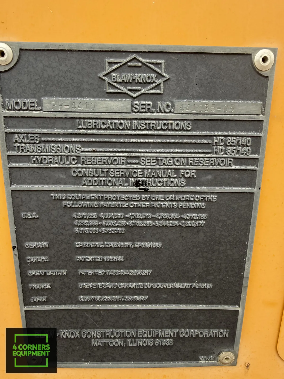 2003 Blaw-Knox PF-4410 paver - Image 2