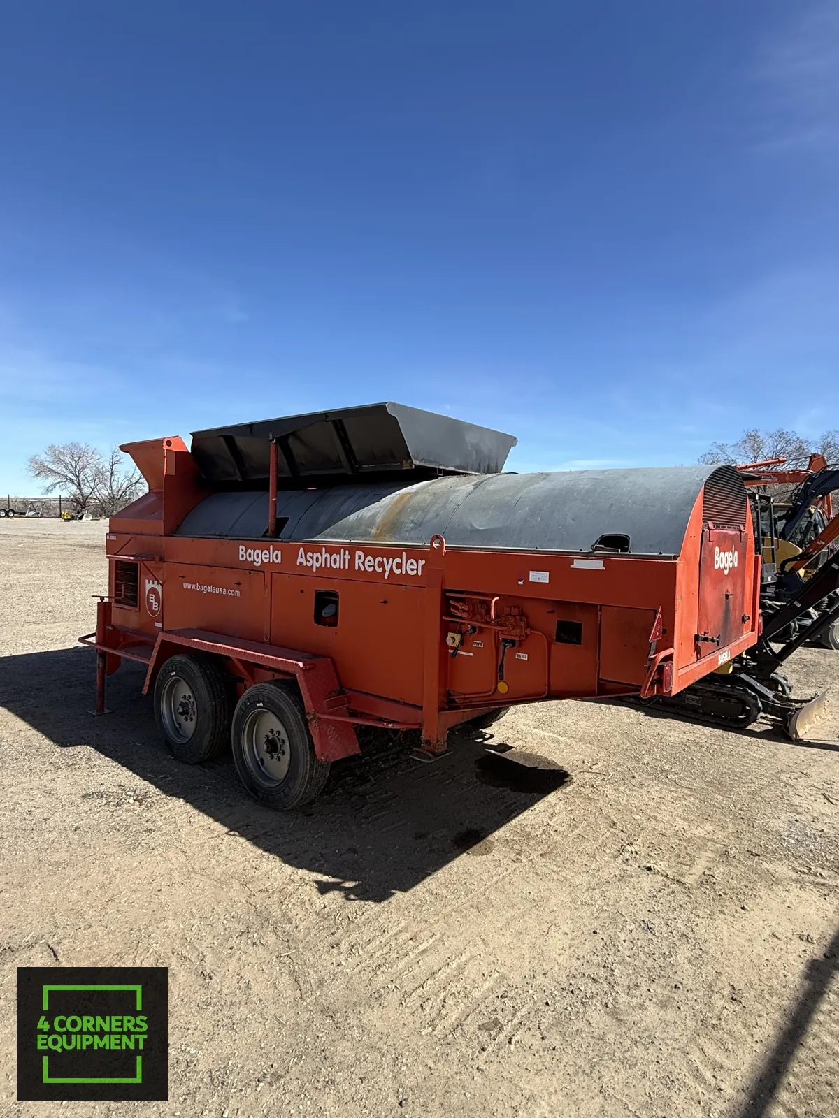 2002 Bagela BA 10,000 asphalt recycler - Image 4