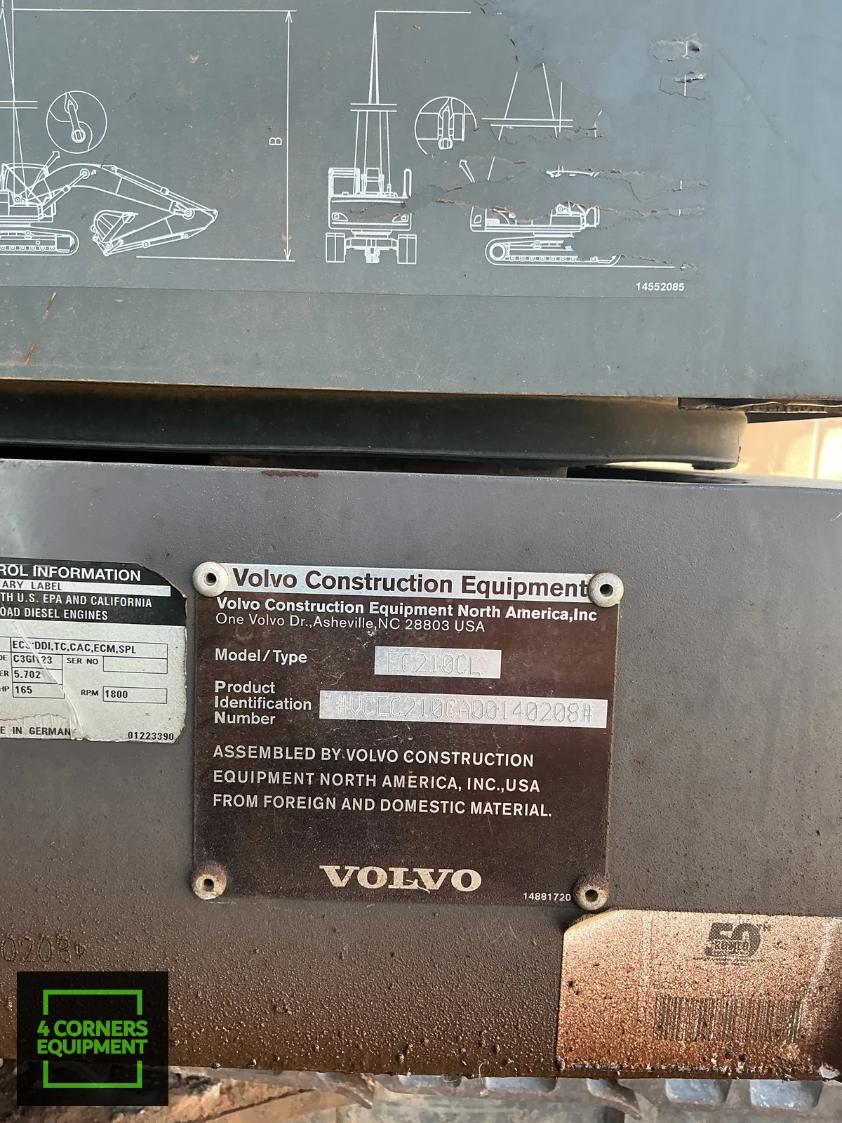 2010 Volvo EC210CL - Image 9