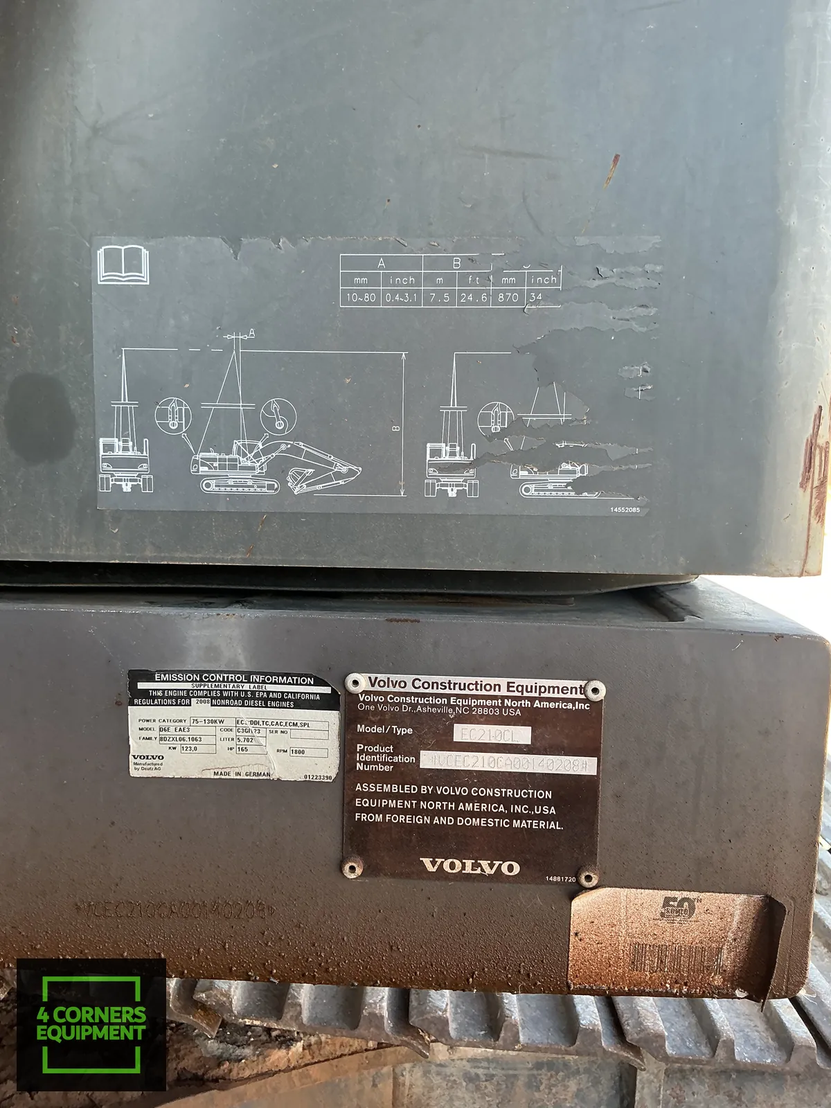 2010 Volvo EC210CL - Image 12