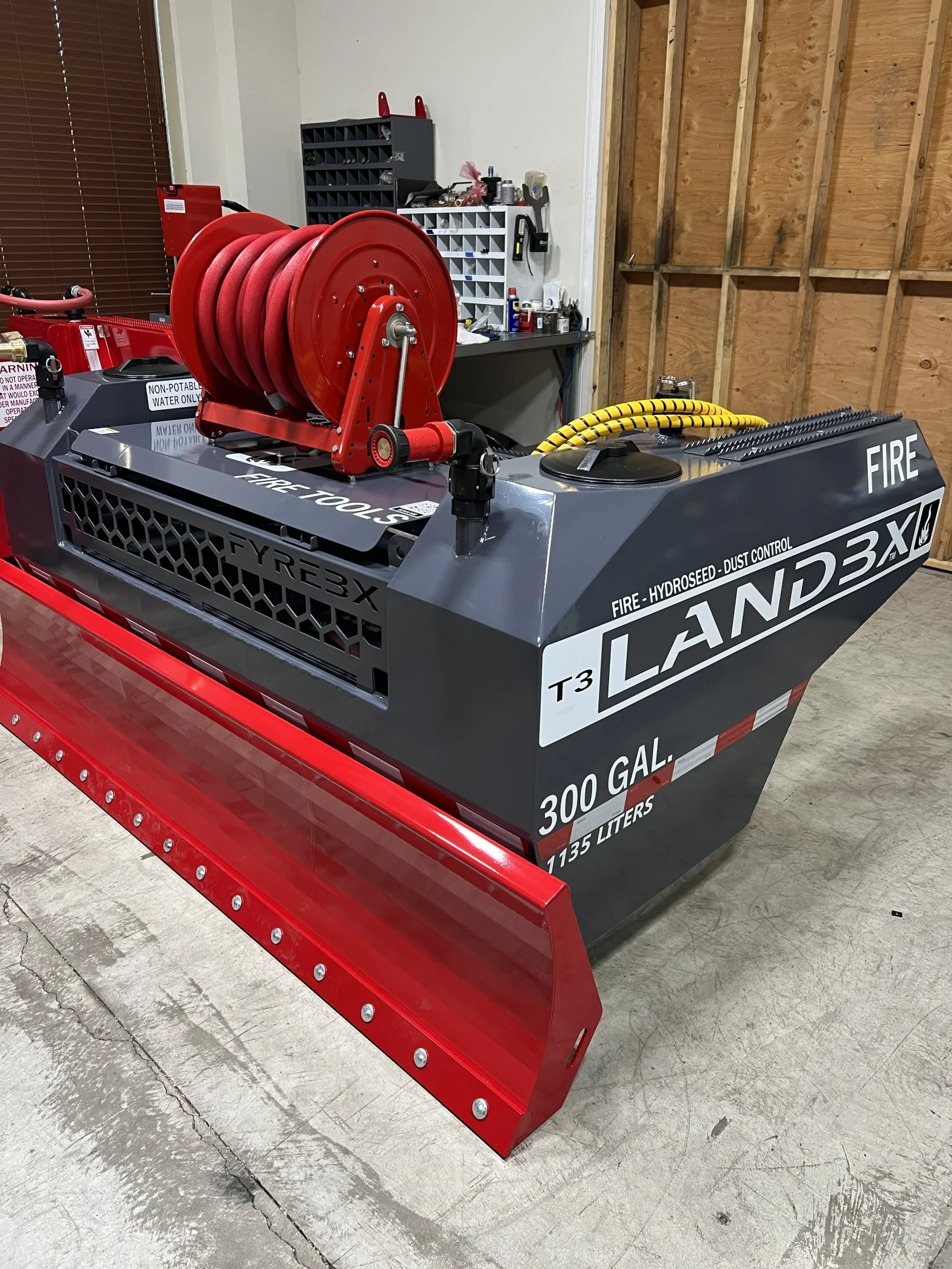 Fyrebx Landbx land management skid steer attachment.