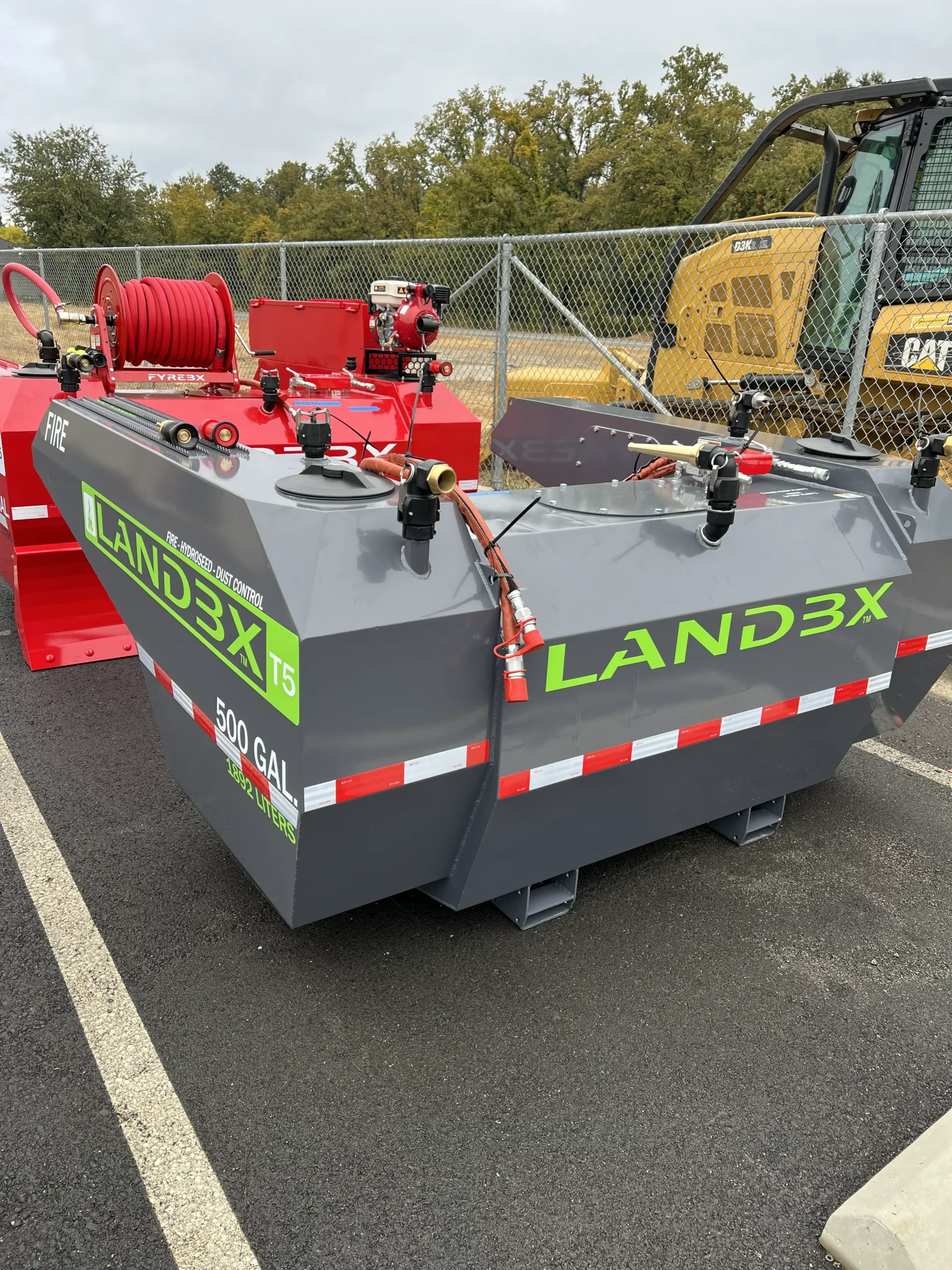 Fyrebx Landbx land management skid steer attachment.