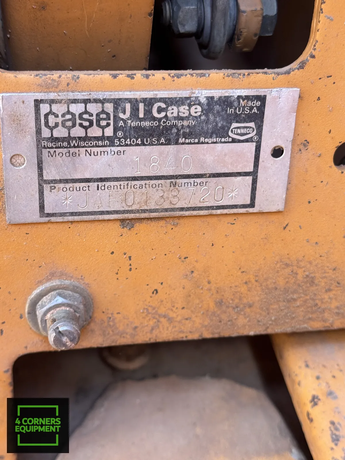 1992 Case 1840 - Image 3