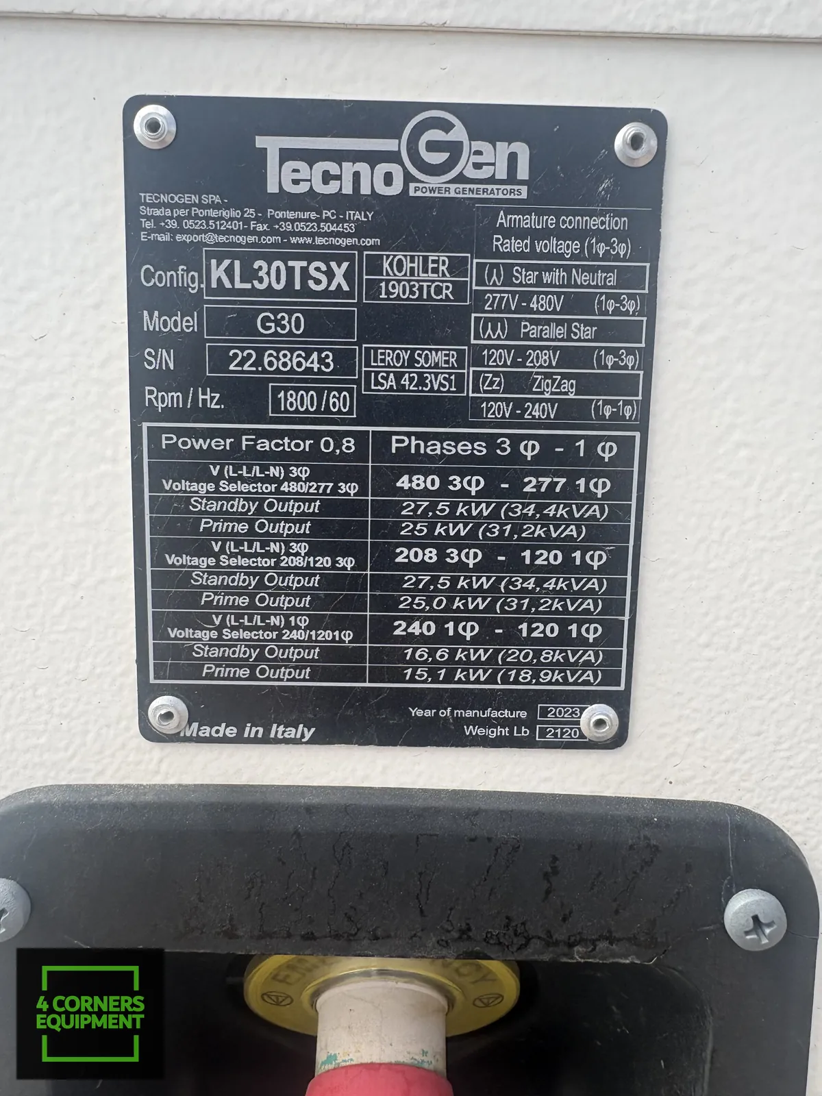 TecnoGen G30 - UNIT A - Image 5
